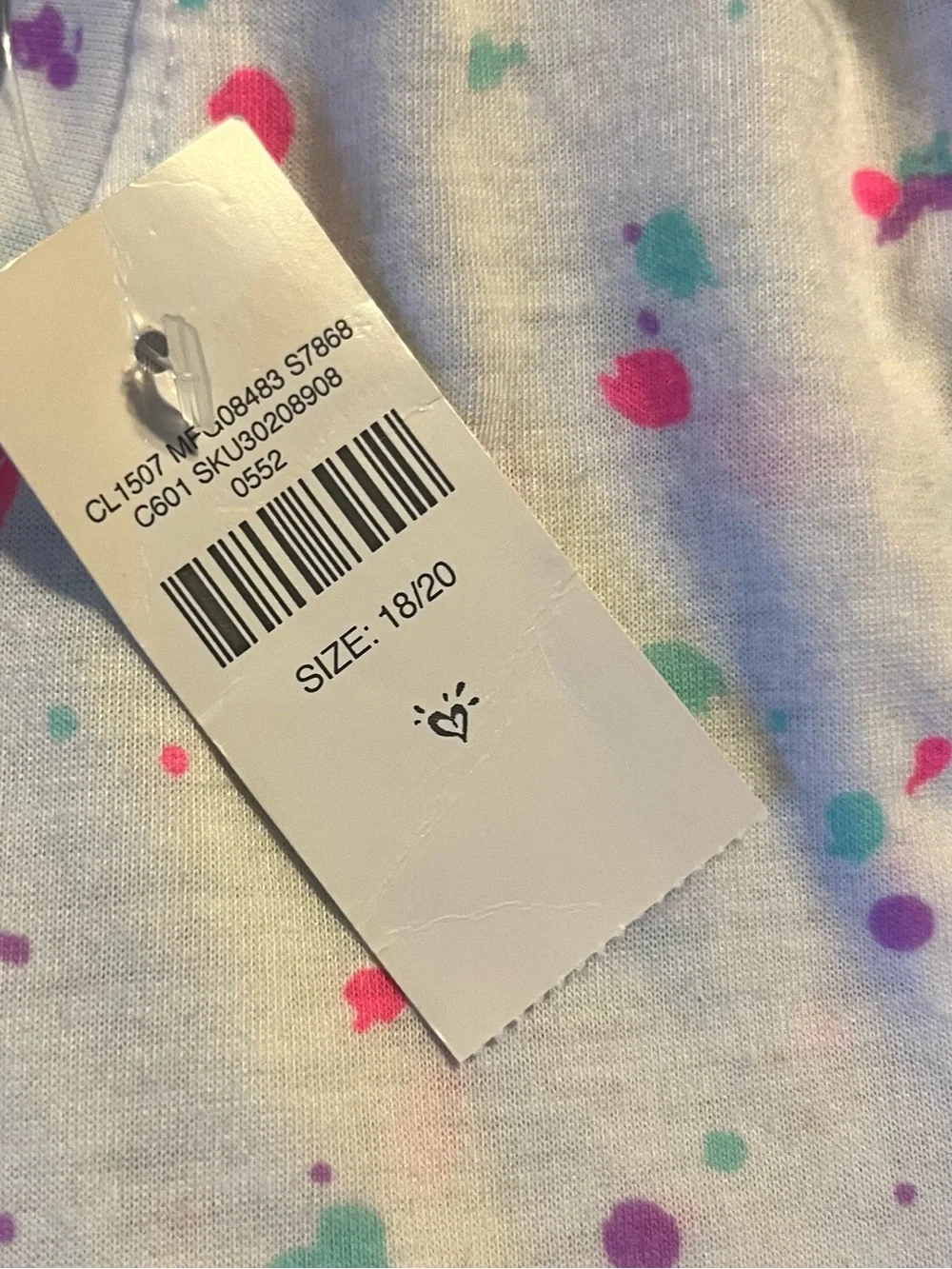 Justice Girls' Hot Pink Hoodie & White Unicorn Tee Set